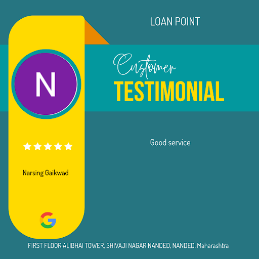 Narsing, a delighted customer from Nanded, gives a 5-star rating to Loan Point for their exceptio… post image