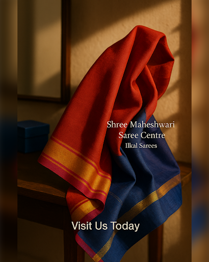 Experience the authentic beauty of Ilkal Sarees at Shree Maheshwari Saree Centre! Our handloom co… post image