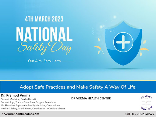 The objective of National Safety Day is to spread awareness about the importance of safety and en… post image