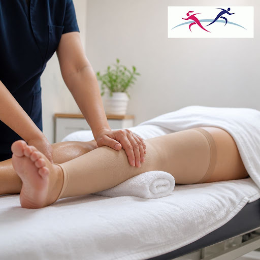 Feeling heavy, swollen or tired in your arms or legs? Compression massage for lymphatic drainage… post image