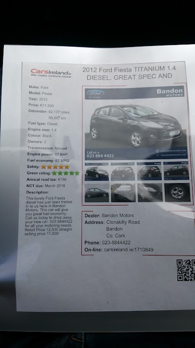Photos of Bandon Motors - Car Dealer