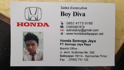 Photos of Dealer Honda Balikpapan : Chandra
