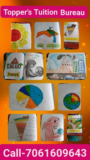 Creation by our students. Topper's Tuition Bureau Varanasi