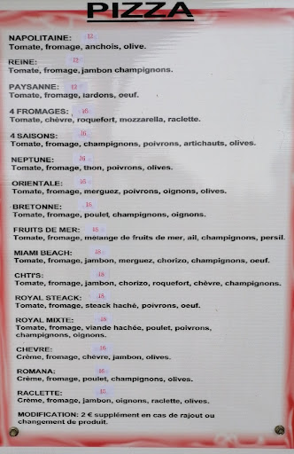 Photo 1 - Pizzeria, Burgers, Frites, Lasagnes, Boissons, Restaurant, A emporter, Pierre et Laëtitia Parks Finistère