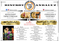 Menu Bistrot Andaluz - Restaurant Marseille Page 4