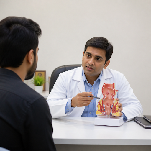 Many people in Adajan and across Surat delay piles treatment because of fear, shame, or misinform… post image