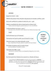 Menu Bistrot Gautté Page 6