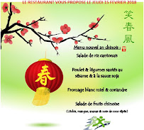 Menu Restaurant / Self Cap Jeunes Page 1