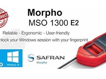 MORPHO 1300 E2   BIOMETRIC FINGER PRINT DEVICE (Registered). post image