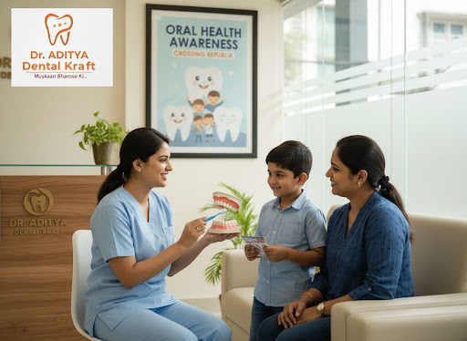 Healthy smiles start with awareness. At Dr. Aditya Dental Kraft in Crossing Republik, Ghaziabad,… post image