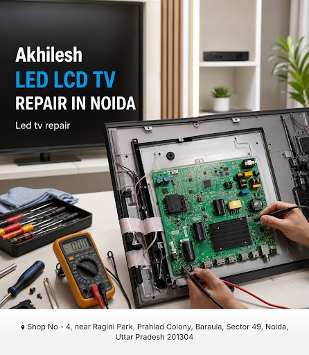 Akhilesh LED LCD TV REPAIR IN NOIDA offers reliable Led TV repair services in Noida. Our experts… post image