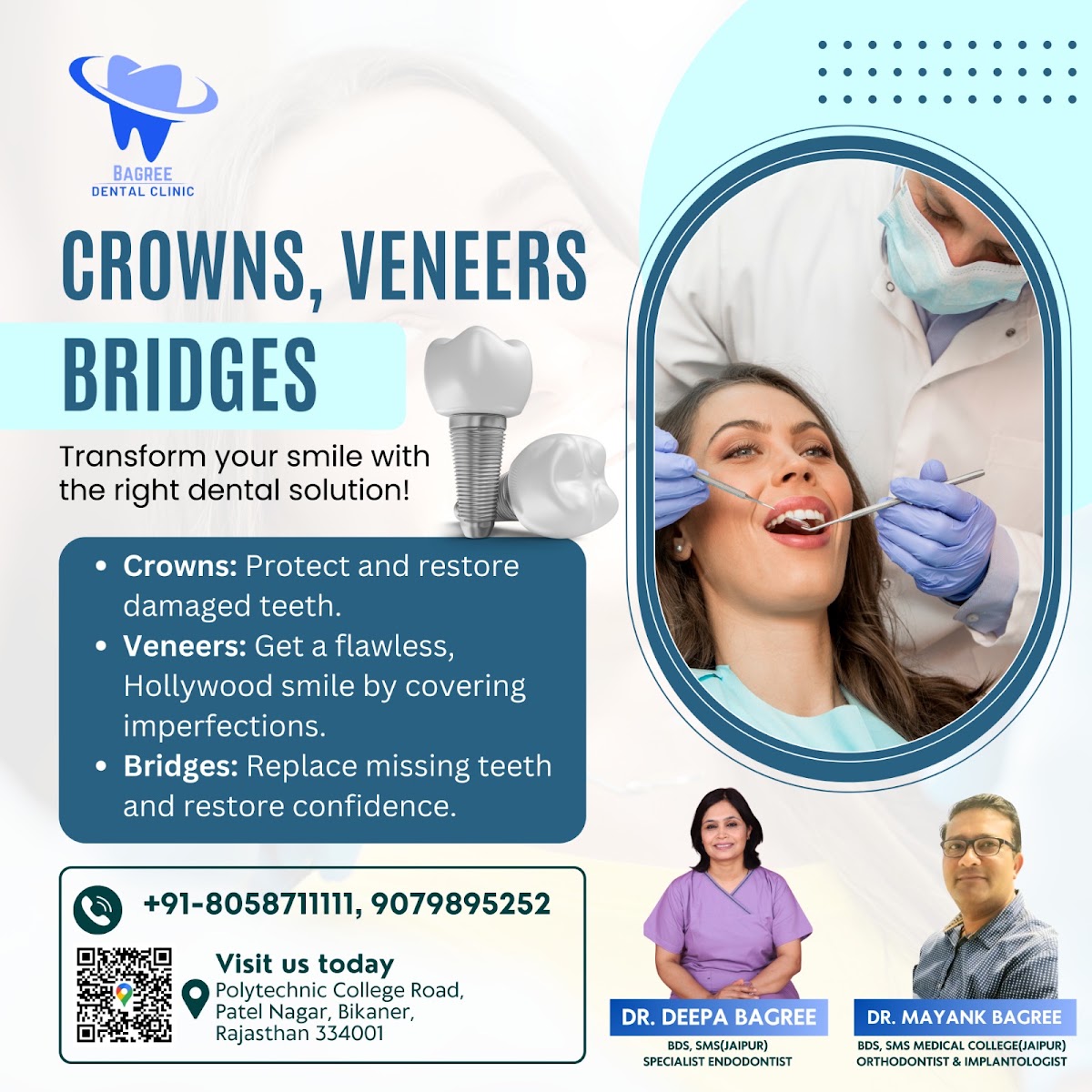 Transform your smile with confidence at @bagreedentalclinicdo, we spe…