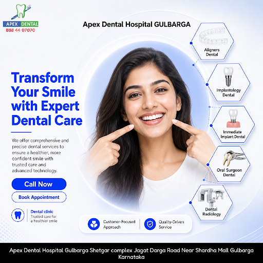 Apex Dental Hospital GULBARGA is a trusted dental clinic offering expert aligners, implantology,… post image