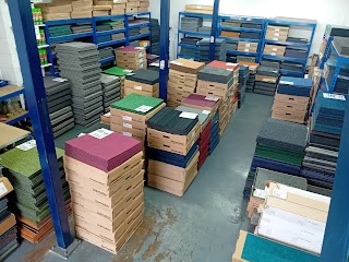 Piles Of Carpet Tiles