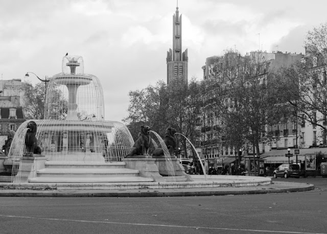 Fontaine aux lions