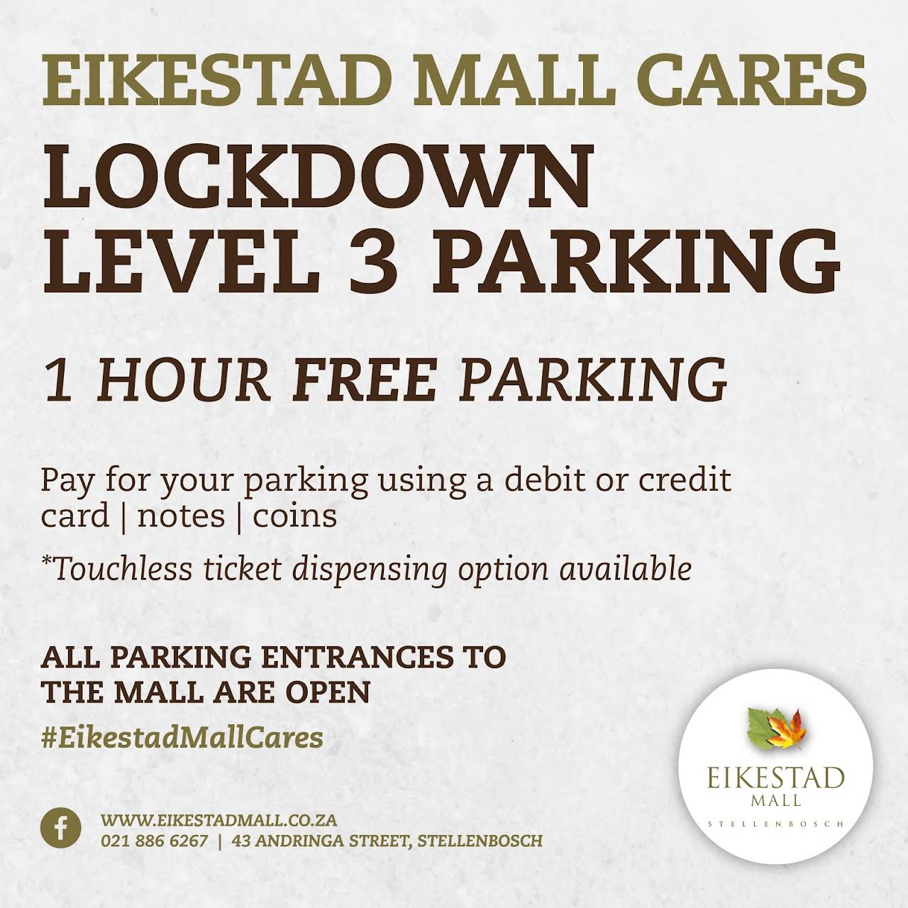 Eikestad Mall Shopping Centre in Stellenbosch Central