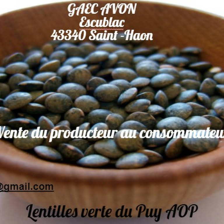 Vente en ligne de lentilles verte du Puy AOP