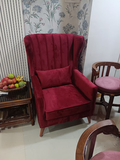 High back chair