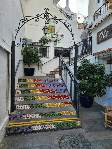 Flower stairs