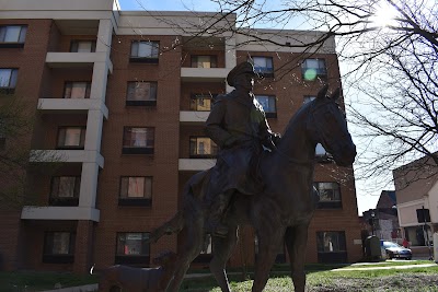 George C Marshall Memorial statue