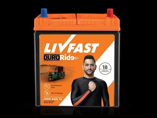 Livfast Auto Rickshaw Battery 35AH @ 2700/-
