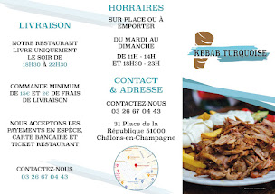 Photo n°23 de Kebab Turquoise à Châlons-en-Champagne (Restauration rapide)