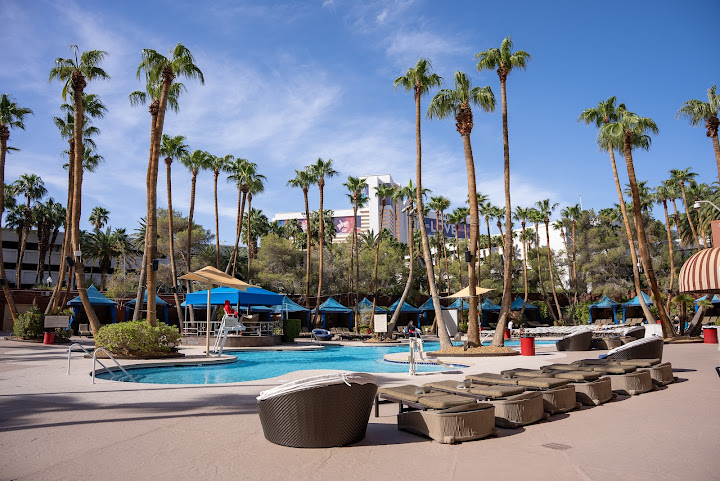 Treasure Island Pool and Cabanas by null
