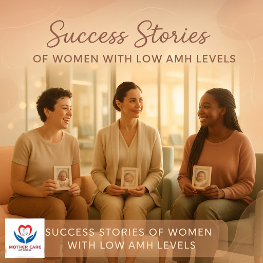 Women with low AMH levels can still conceive through various fertility treatments and support. 💪👶  post image