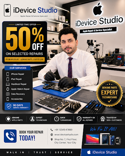 50% OFF ON Selected Repairs post image