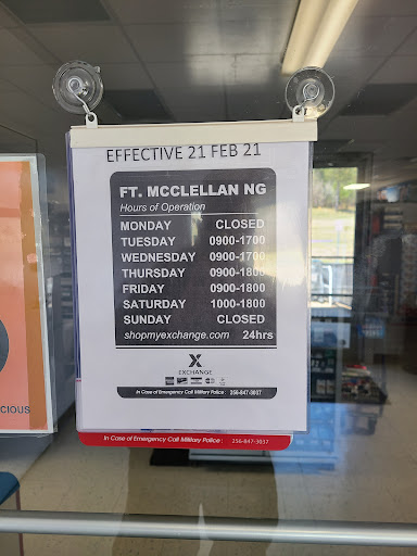 Fort McClellan AAFES