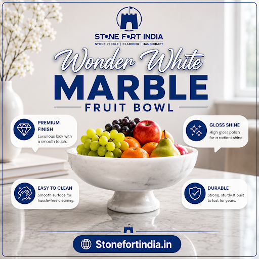 ✨ Wonder White Marble Fruit Bowl ✨ post image