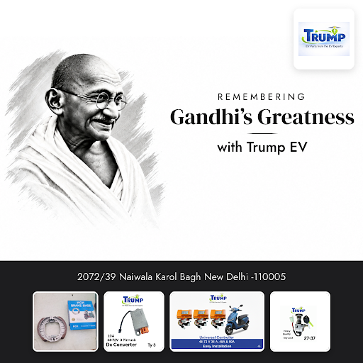 Celebrate Gandhi Jayanti 2026 with trusted auto parts for electric scooters at Trump EV. Explore… post image