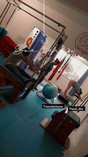 Número de telefone de Surya studio yoga e pilates