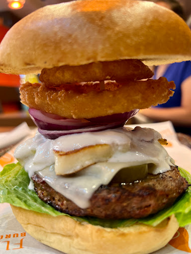 Flames Burger Kitchen Logo
