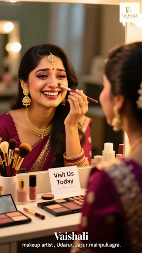Get ready to shine on your special day with Vaishali's Bridal Makeup! As Udaipur's most loved mak… post image