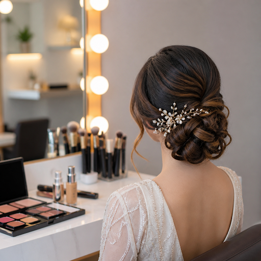 Get ready to turn heads at your next function with flawless hair styling and makeup at Swar's Bea… post image