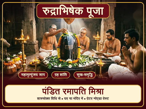 Book Rudrabhishek Puja in Greater Noida West with an experienced pandit ji. Performed at your hom… post image