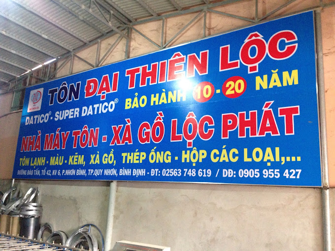 Nhà Máy Tôn Lộc Phát, Nguyễn Huệ, Nhơn Bình, Quy Nhơn, Bình Định