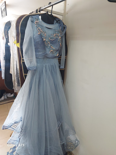 Party wear gown dry cleaning