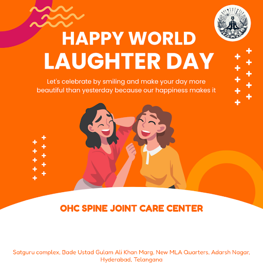 Celebrate 'Happy World Laughter Day' with a smile on your face and a pain-free body! OHC Spine Jo… post image
