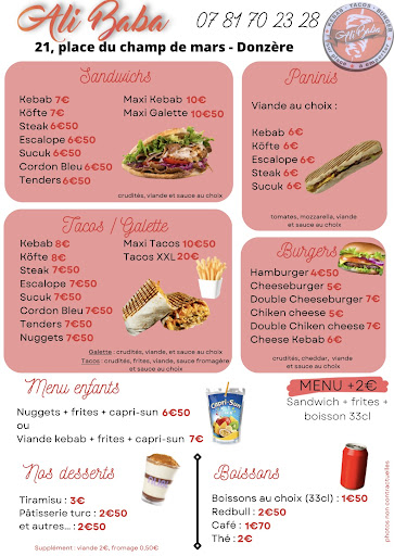 Ali Baba Kebab &Tacos &Burger