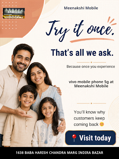 Visit Meenakshi Mobile for a wide selection of vivo mobile phones 5G and other top brands. Find r… post image