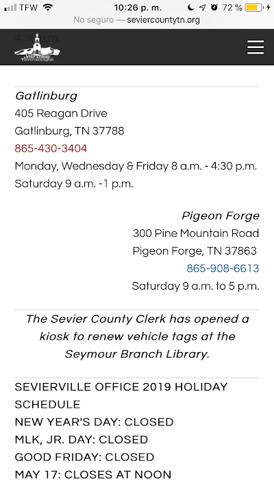 Sevier County Clerk