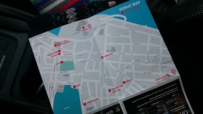 Photos of Iceland Airwaves all over Reykjavik City Center