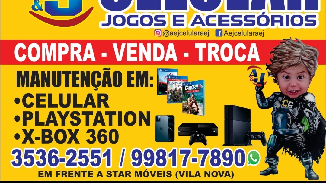 Game Store & Assistência Técnica em Celular