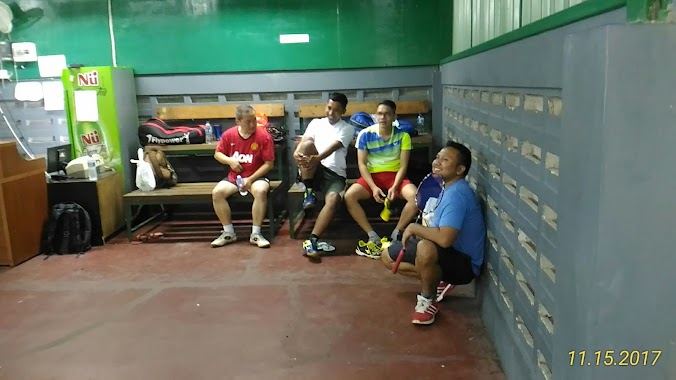 GOR Badminton Mega Kuningan, Author: James Narande