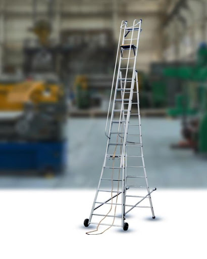 Aluminium Self Support Extension Ladder. post image