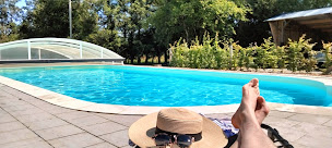 Photo n°61 de Gîte de la vallée de Guéra: grand gîte avec piscine, en campagne, proche Rennes, Chateaubriant, en Ille-et-Vilaine, Bretagne à Martigné-Ferchaud (Piscine extérieure)