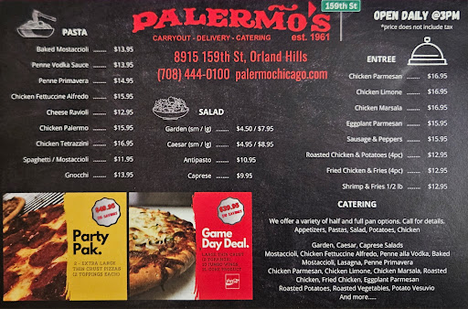 Palermo's Pizzeria & Catering - Thumbnail