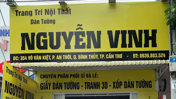 Giấy Dán Tường Cần Thơ – Nguyễn Vinh, An Thới, Bình Thủy, Cần Thơ